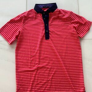 Greyson Men's Striped Golf Polo Shirt (Size M)